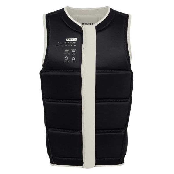 Спасжилет для вейкборда Mystic Star Impact Vest Fzip Wake Dirty White