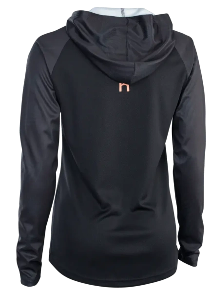 Лайкра для серфинга Ion Wetshirt Hood Women LS Black 2022