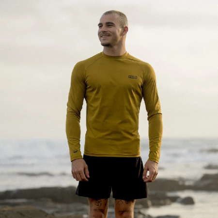 Лайкра для серфинга ION Rashguard Longsleeve Men Gold-Brust