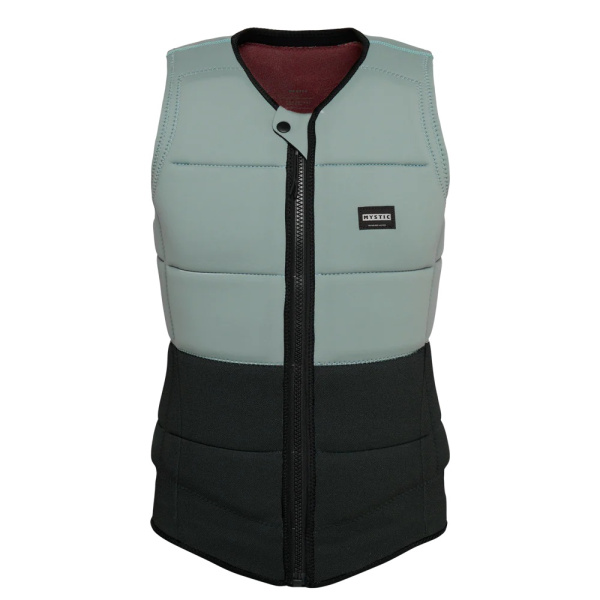 Спасжилет для вейкборда Mystic Renegade Impact Vest Fzip Wake Tidal Blue