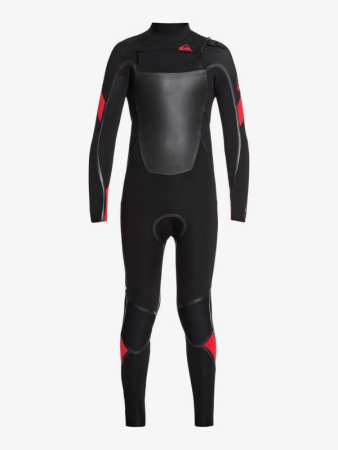 Гидрокостюм Quiksilver 4/3 Syncro+ Boy CZ LFS Blk Black/Red