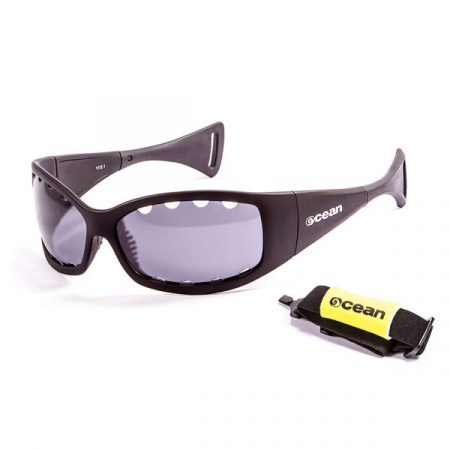 Солнцезащитные очки  Ocean Glasses Fuerteventura Matte Black+Smoke 2021