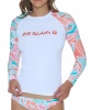 Лайкра женская 69Slam Ava Glass Tiger GTG L/S Rash Vest GRLGTG-WH