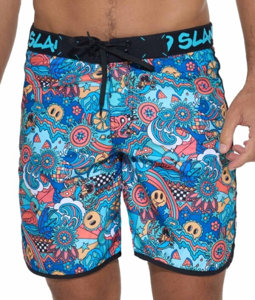 Бордшорты мужские 69Slam Luke Tropical Lah TCL Medium Length Boardshort SLTCL-PM