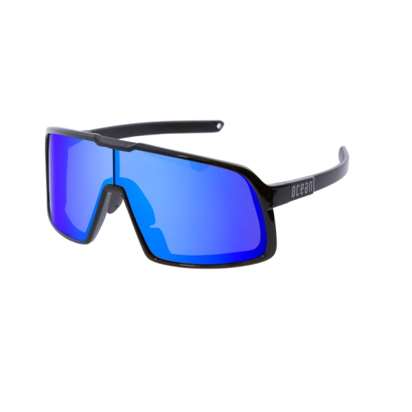 Солнцезащитные очки Ocean Glasses Leucate Matte Black/Blue revo Lenses