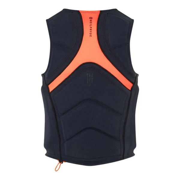 Спасжилет для вейкборда Neilpryde Combat Foil Impact FZ Black Waffle/Orange