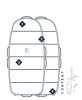 Чехол на колесах Manera Wing Foil