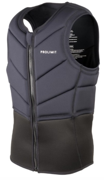 Спасжилет для кайта Prolimit Fusion Slider Vest Half Padded Frontzip  Black 2024