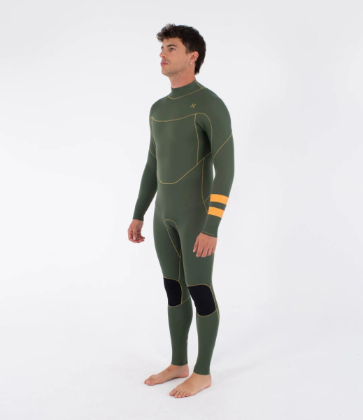 Гидрокостюм Hurley 4/3 mm Fullsuit Bzip Shaded Olive