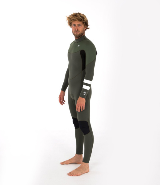 Гидрокостюм Hurley 3/2 mm Fullsuit Bzip Shaded Olive