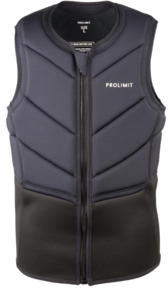 Спасжилет для кайта Prolimit Fusion Slider Vest Half Padded Frontzip  Black 2024