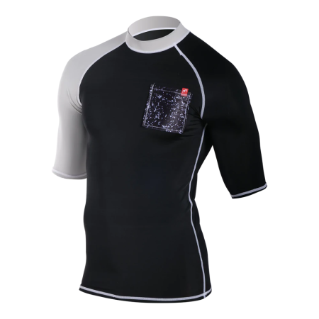 Лайкра для серфинга  MDNS Fashion SS Rashvest Black/Grey 2023 XL