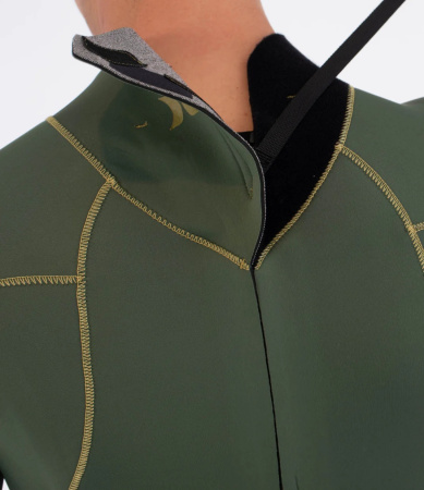 Гидрокостюм Hurley 4/3 mm Fullsuit Bzip Shaded Olive