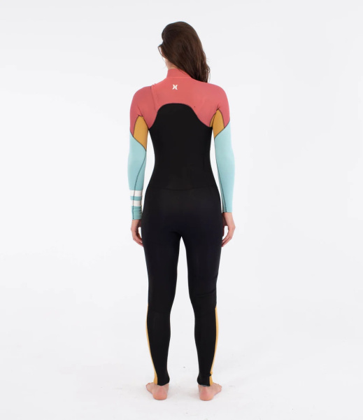 Гидрокостюм Hurley Advant 3/2mm Fullsuit Women Fzip Spiced Coral