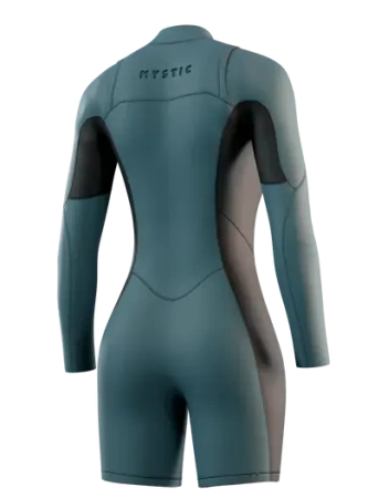 Гидрокостюм Mystic Haven Longarm Shorty 3/2mm Double Fzip Women Teal