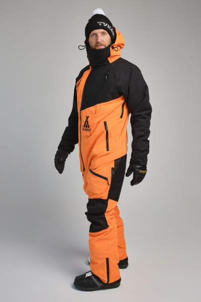 Комбинезон Тундра Classic X snow 20х30 оранжево-чёрный