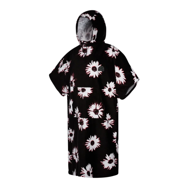 Серфпончо Mystic Poncho Velour Black/White