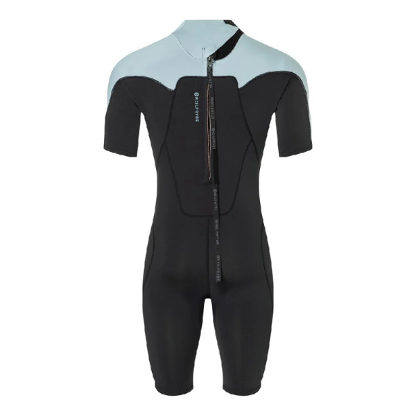 Гидрокостюм NeilPryde Rise 2/2 Shorty S/S FL BZ Black/Light Grey-Blue