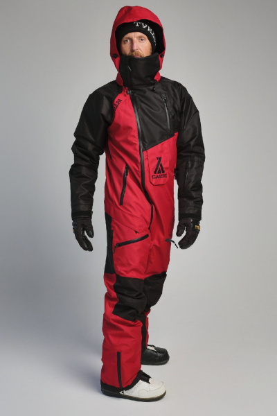 Комбинезон Тундра Classic X strong 15х15 красно-чёрный