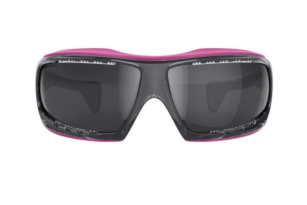 Спортивные очки LiP Typhoon Gloss Trans-GreyPink Zeiss PA Polarized Tri-Pel Methane Smoke