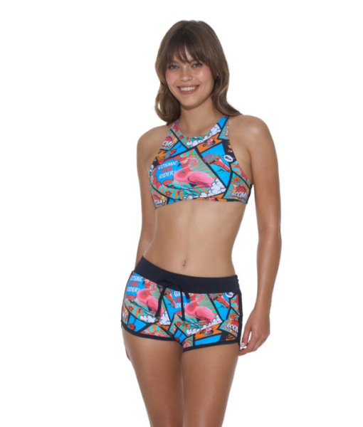 Бордшорты женские 69Slam Uluwatu Cosmic Pink Rider CPR Short GSSCPR-PA 