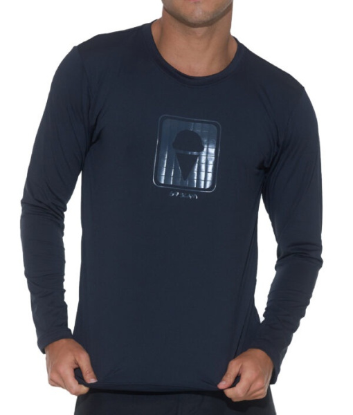 Лайкра мужская 69Slam Nathan Ice Stamp ITP UV Protected L/S Rash Tee MTVITP-BK 