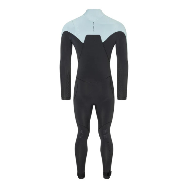 Гидрокостюм NeilPryde Wizard 4/3 Fullsuit GBS FZ Charcoal/Light grey-blue