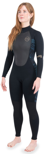 Dakine Women's Quantum BZ Full Suit 5/4/3mm Black/Grey 2022