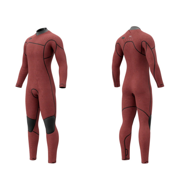 Гидрокостюм Mystic Majestic Fullsuit 3/2mm Fzip Dark Grey