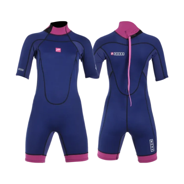 Женский гидрокостюм MDNS Pioneer Women Shorty 2/2mm BZ Navy/Pink