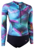 Лакра для серфинга Ion Swimsuit LS Tropical/Palm/Glitch