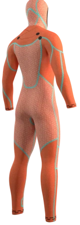 Гидрокостюм Mystic Voltt Hooded Fullsuit 6/4/3mm Fzip Black