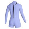 Гидрокостюм Mystic Lunar Longarm Shorty 2/2mm Bzip Women Iris Blue