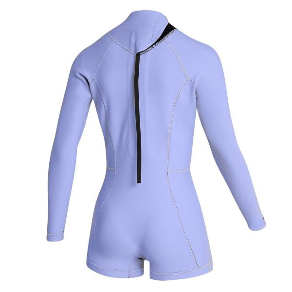 Гидрокостюм Mystic Lunar Longarm Shorty 2/2mm Bzip Women Iris Blue
