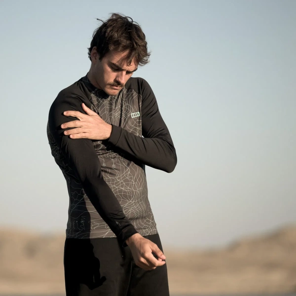 Лайкра для серфинга Ion Maze LS Distorted/Grey