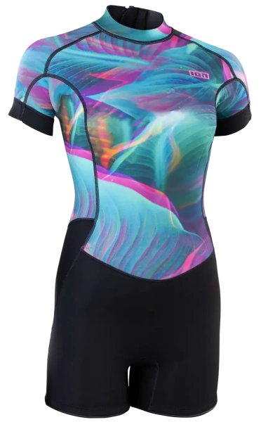 Гидрокостюм Ion Amaze Shorty 2.5 SS BZ tropical-palm-glitch