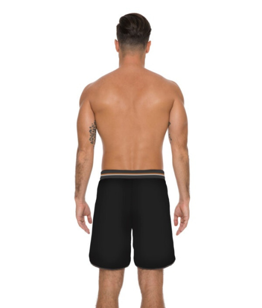 Бордшорты мужские 69Slam Luke Plain Black Medium Length Boardshort SSLPLN-BK