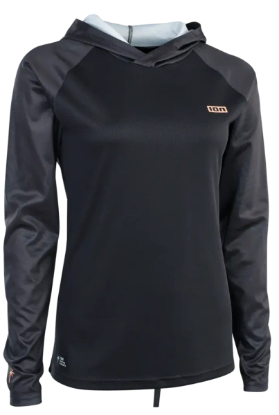 Лайкра для серфинга Ion Wetshirt Hood Women LS Black 2022