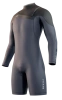 Гидрокостюм Mystic Star Longarm Shorty 3/2mm Fzip Navy