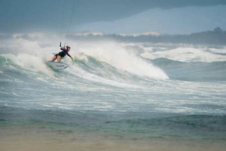 Гидрокостюм Mystic Lunar Longarm Shorty 2/2mm Fzip Women Sunset Purple