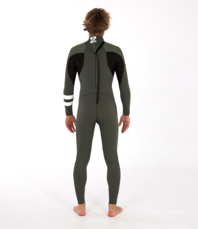 Гидрокостюм Hurley 3/2 mm Fullsuit Bzip Shaded Olive