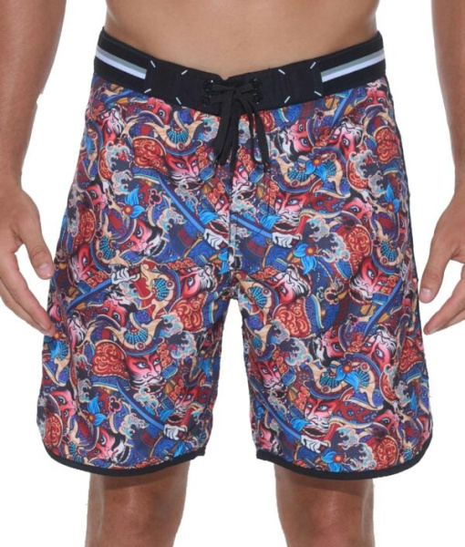 Бордшорты мужские 69Slam Luke Kabukimono KBM Medium Length Boardshort SSLKBM-PM 