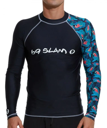 Лайкра для серфинга 69Slam Diego L/S Rash Vest Tropical 2023