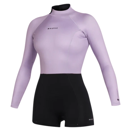 Гидрокостюм Mystic Lunar Longarm Shorty 2/2mm Bzip Pink/Purple