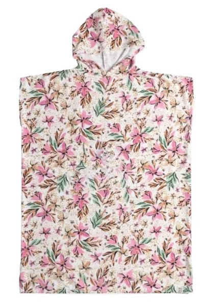 Пончо Roxy Stay Magical White Happy Tropical Swim