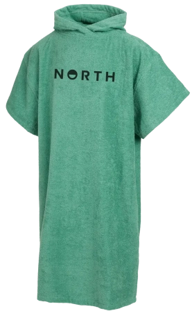 North Brand Poncho Seasalt Green