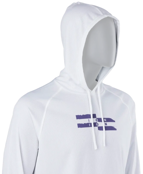 Лайкра для серфинга Ion Wetshirt Hood Men LS Peak/White