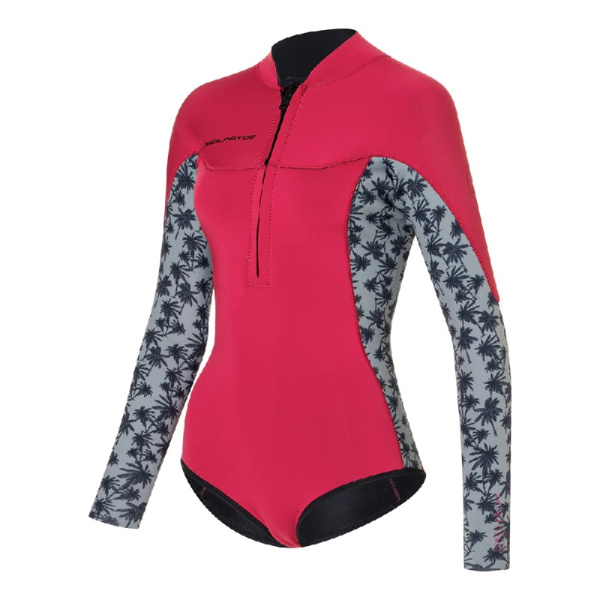 Гидрокостюм NeilPryde Vamp 2/2 Bikini Cut L/S FZ Raspberry/Palm