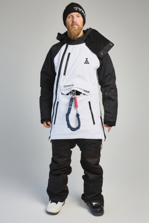 Комбинезон Тундра Ride VI snow 20х30 бело-чёрный