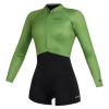Гидрокостюм Mystic Lunar Longarm Shorty 2/2mm Fzip Soft Green